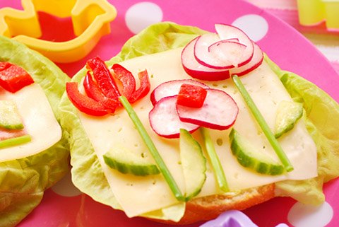 Веселый бутерброд – кулинарный рецепт