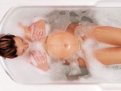 Принятие ванн при беременности